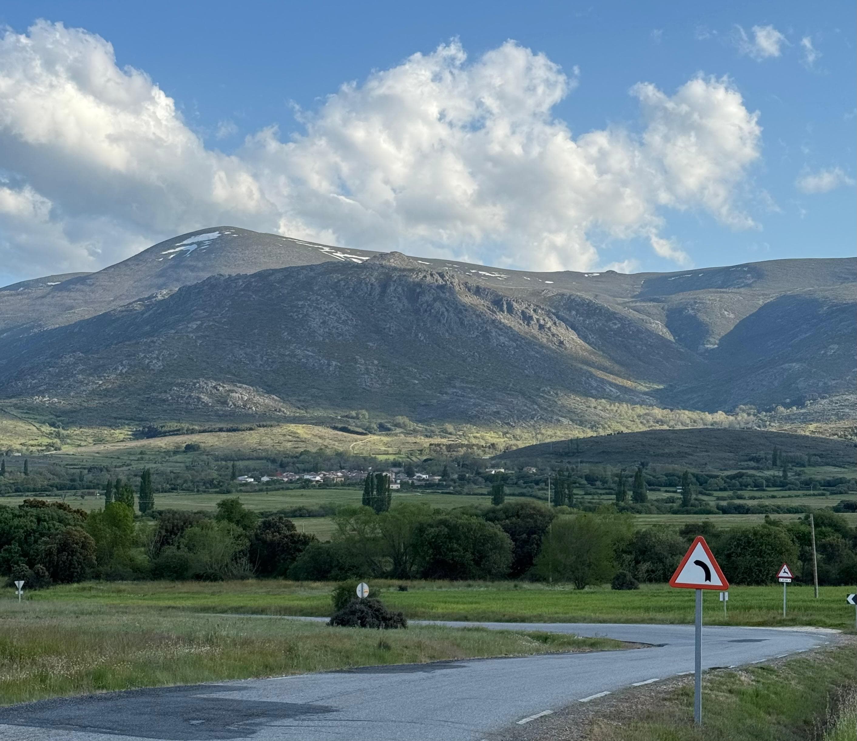 Vista panorámica del pueblo de Pradosegar, Ávila